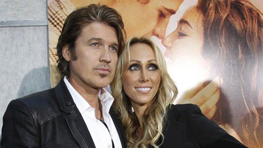 Billy Ray and Tish Cyrus
